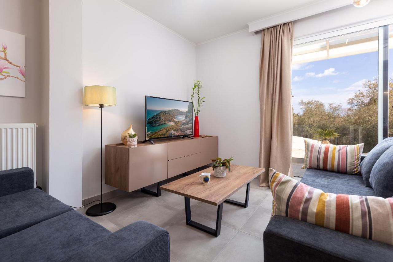 Nightingale Villa & Suites Corfu Gazátika Exteriér fotografie